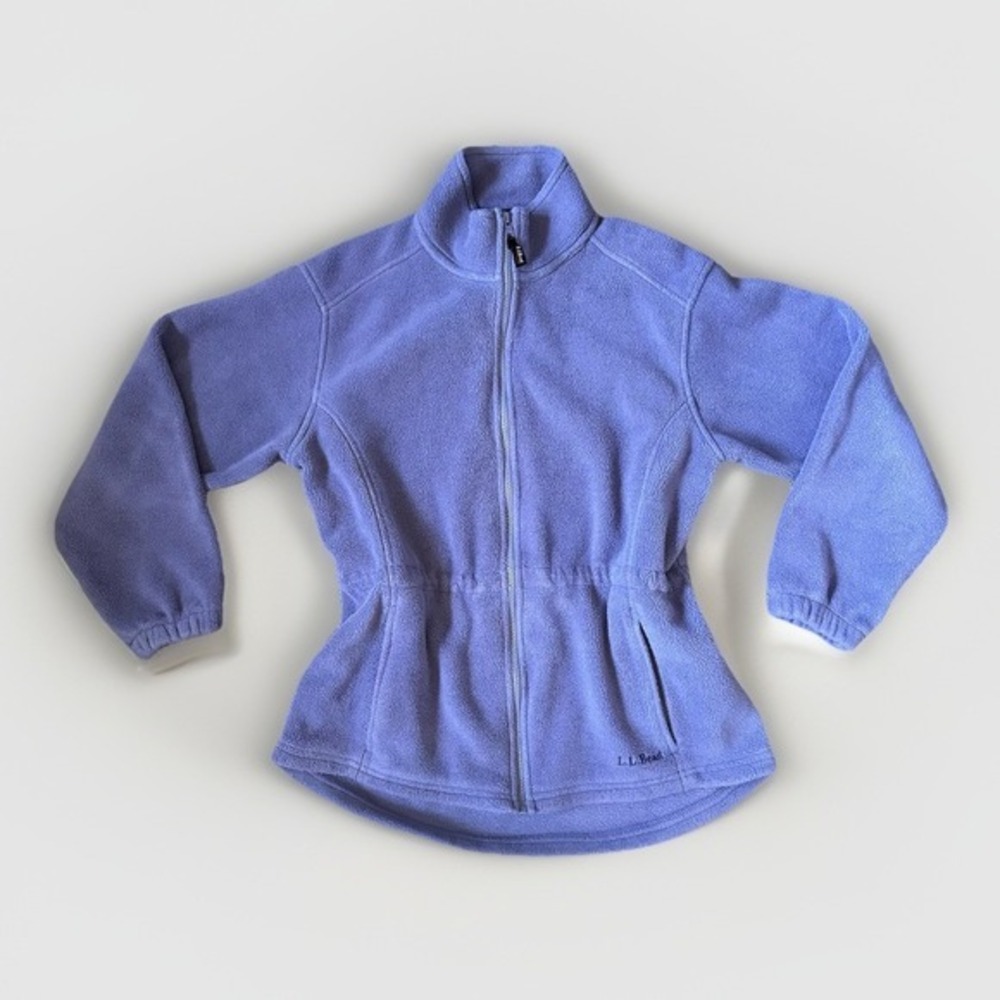LL Bean Purple /Lilac‎ Sherpa Jacket Women's Medium/Regular
